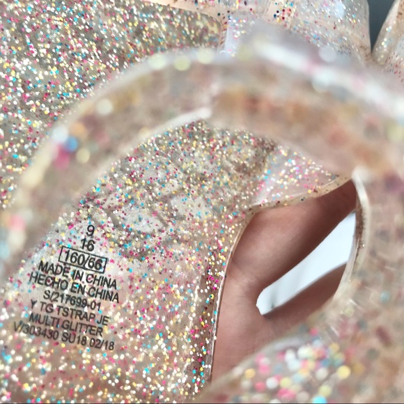 Toddler Sparkle Jelly Sandals | 9 - Picture 3 of 4